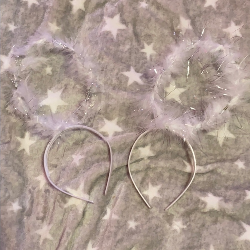 Two angel halo headbands